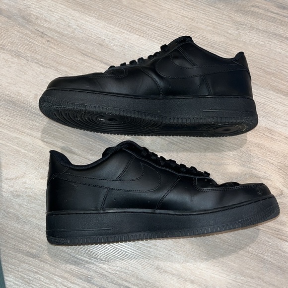 Nike Other - Nike Shoes Mens 12 Air Force 1 Shoes Black AF1